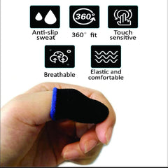 12 Pcs Black Thumb Sleeves